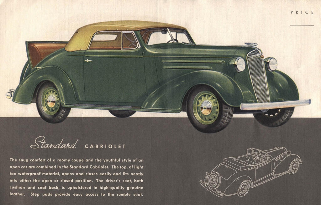 1936 Chevrolet Brochure Page 14
